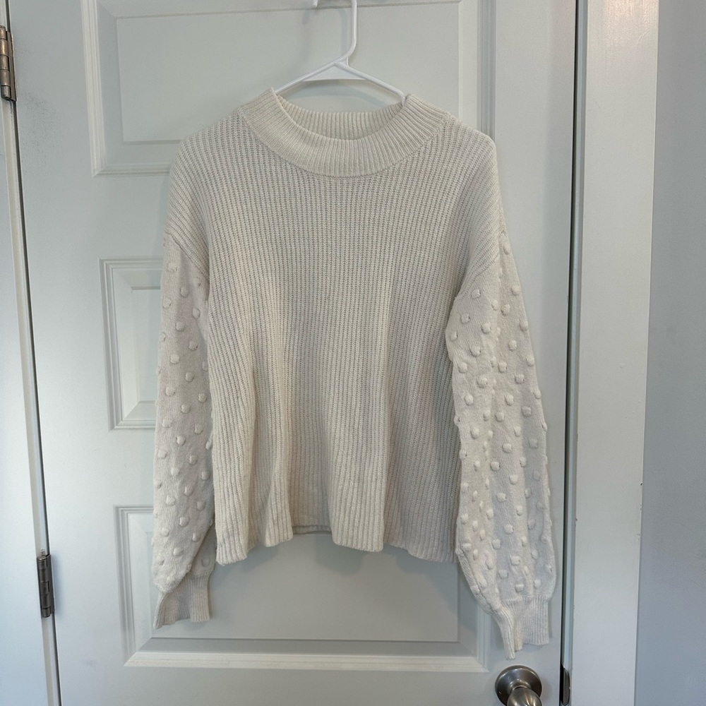 White CeCe Sweater